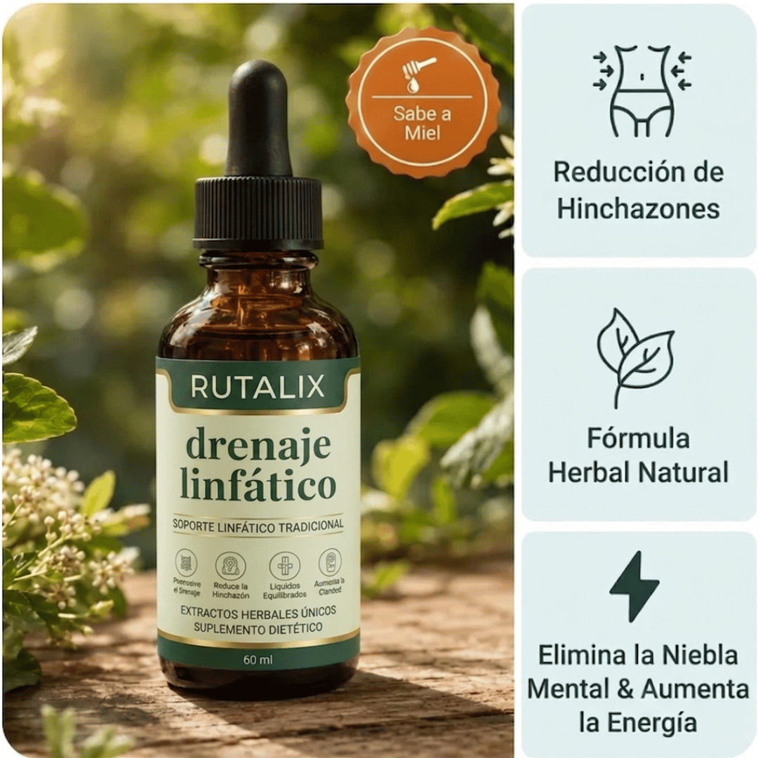 Drenante Linfatico Rutalix - Gotas Naturales