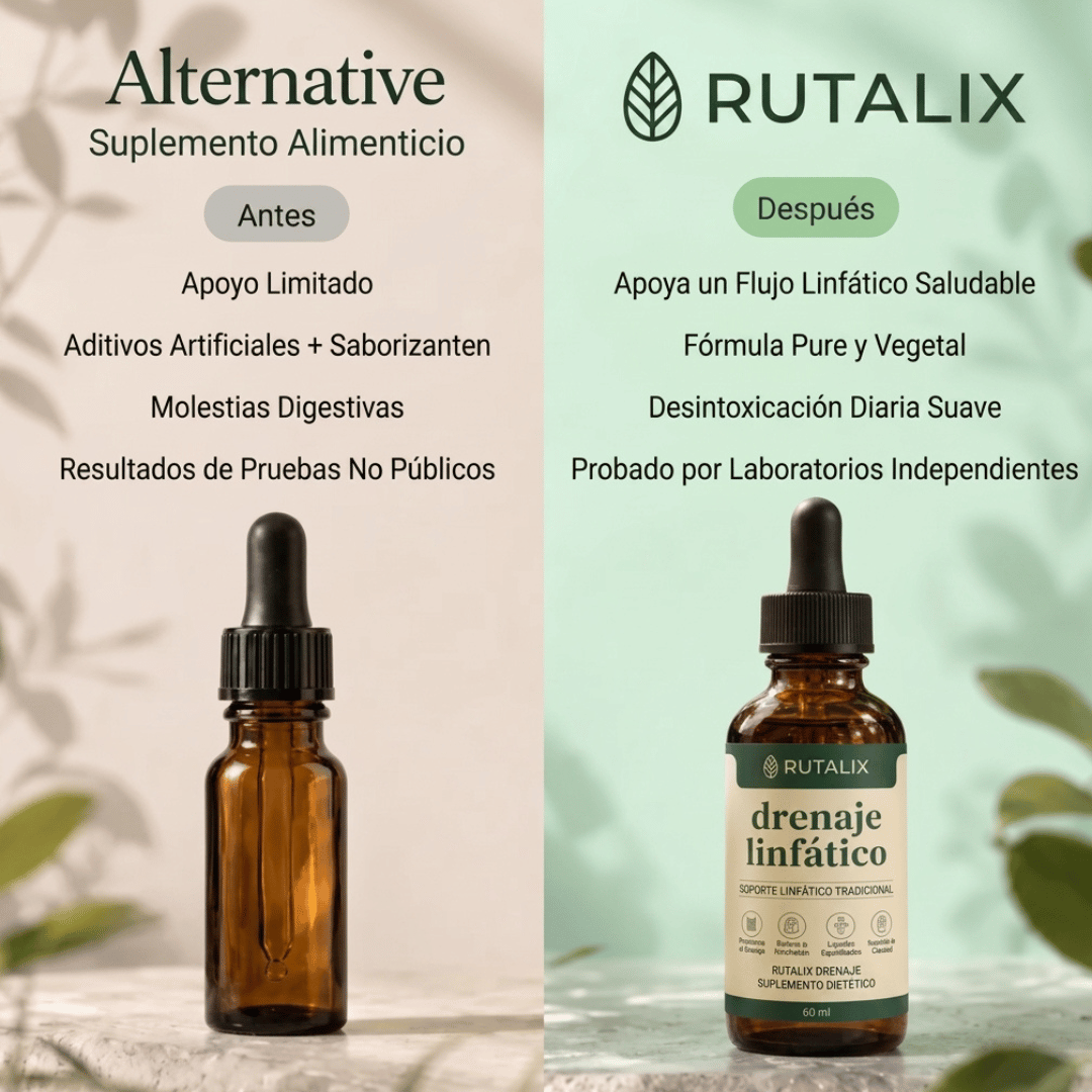 Drenante Linfatico Rutalix - Gotas Naturales